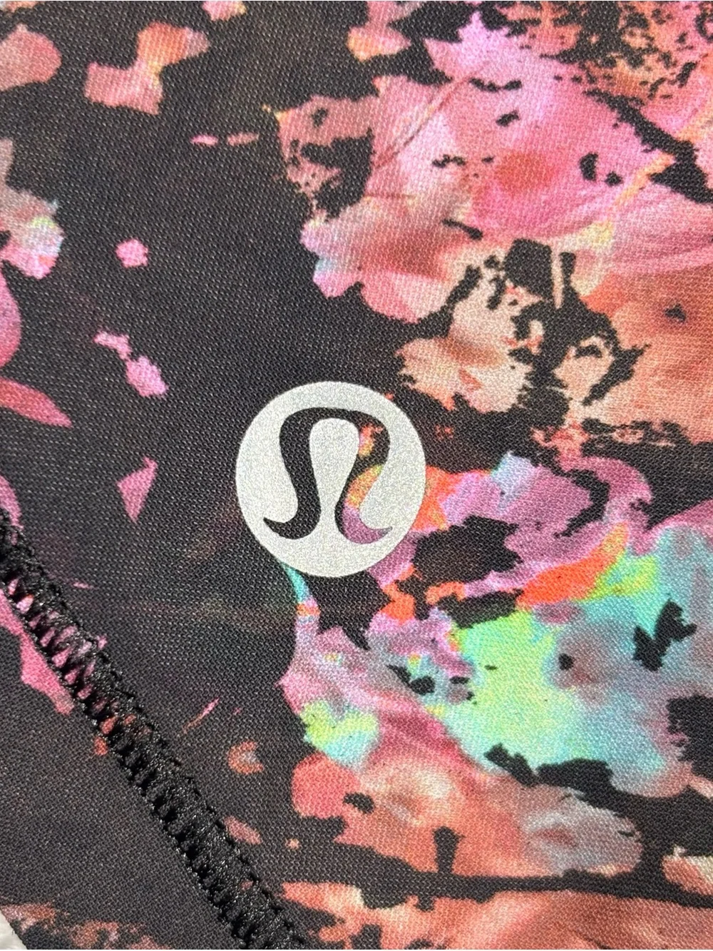 Lululemon Sculpt Tank II Stencil Blossom Multi Floral Mesh Women’s 6/Medium Gym